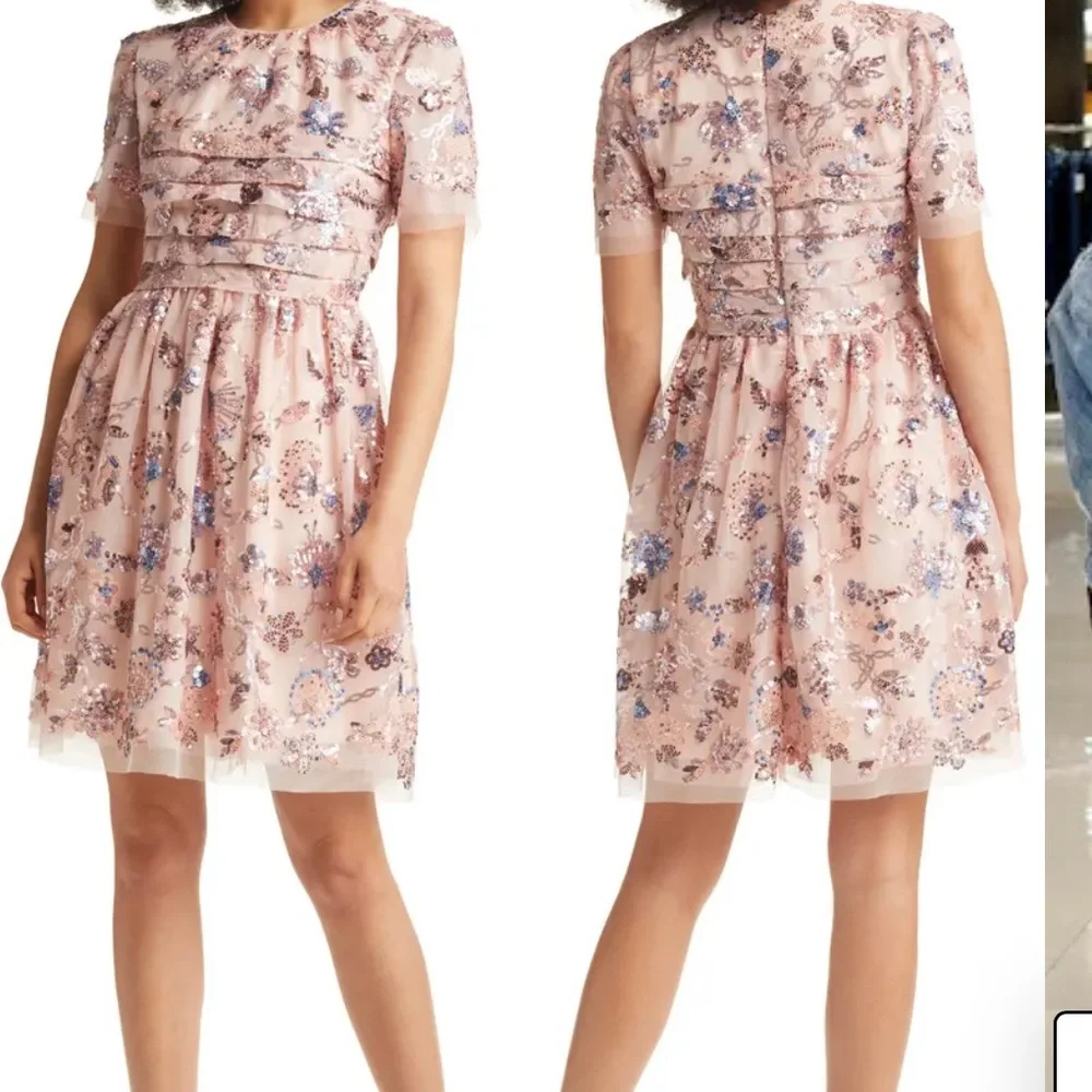 Rachel Parcell embroidered Tulle Dress with sequins - Picture 7 of 17